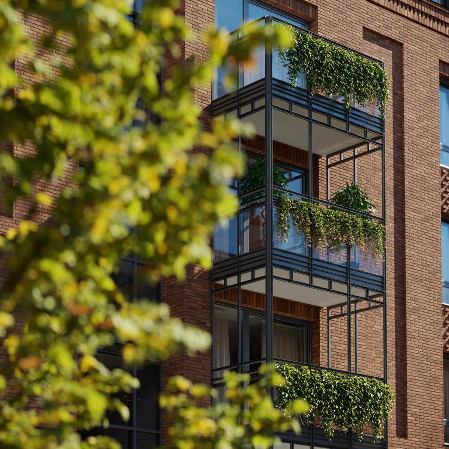 Green Estate Old Town Apartment, Private Parking, Balcony Gdansk Bagian luar foto